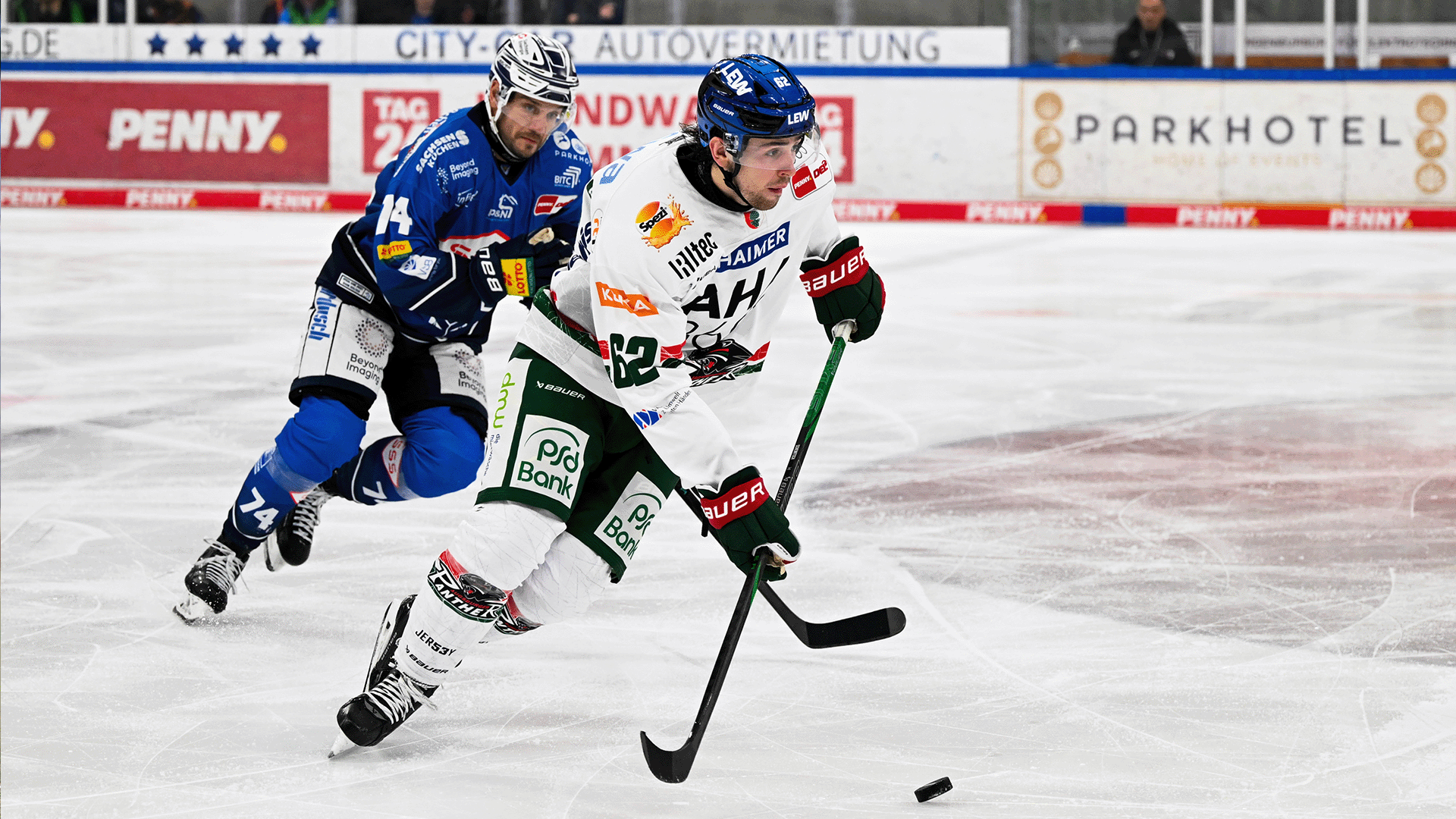 Dresdner Eislöwen gg. Augsburger Panther